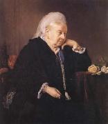 Heinrich von Angeli Queen Victoria in Mourning (mk25) oil on canvas